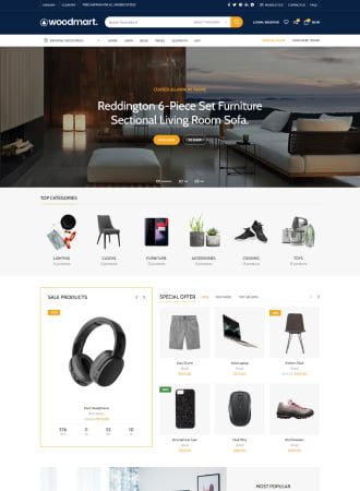 Diseño de sitio web de comercio exterior